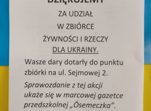 Serce dla Ukrainy - podsumowanie akcji